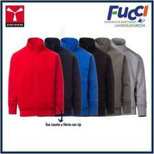 Felpa uomo con zip - felpa,