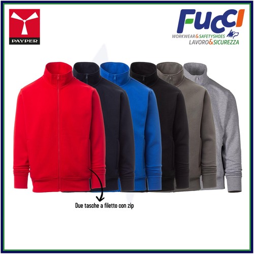 Felpa uomo con zip - uomo,