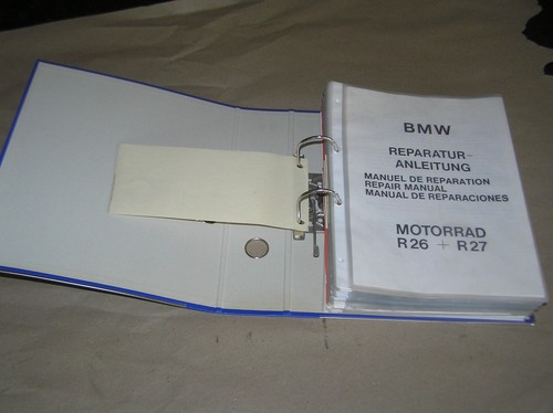 Bmw r26 r27 - r27, manuale