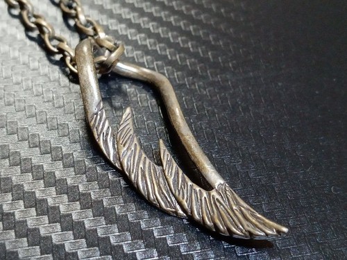 Collana piume vintage - di,