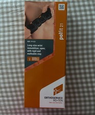 tutore braccio e polso sinistro con stecche taglia S