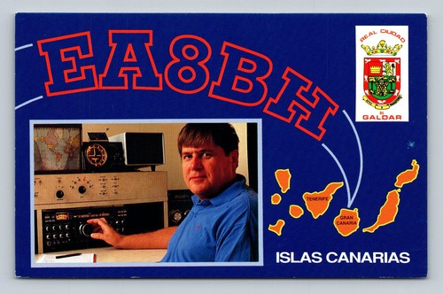 Radioamatore qsl ea8bh gran - qsl,