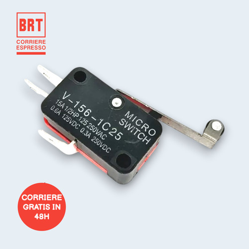 Microswitch con rotella - 10,