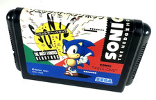 SONIC THE HEDGEHOG SEGA MEGA DRIVE CARTUCCIA