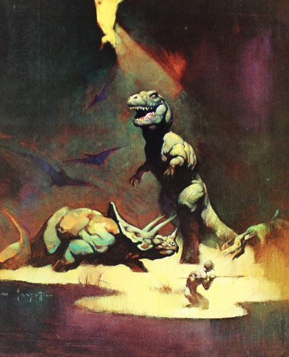 1975 frank frazetta poster - 1975,