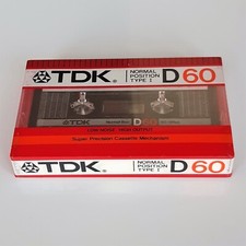 Audio Cassetta TDK D 60 USA