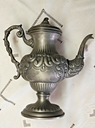 Caraffa teiera peltro - teiera,