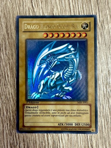Drago bianco occhi blu - bianco,