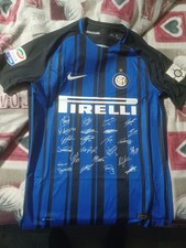 maglia autografata inter