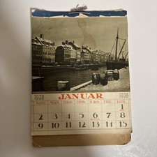 Calendario da parete danese