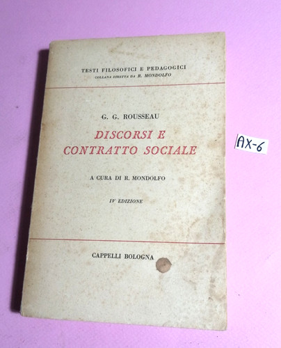 Discorsi contratto - discorsi,