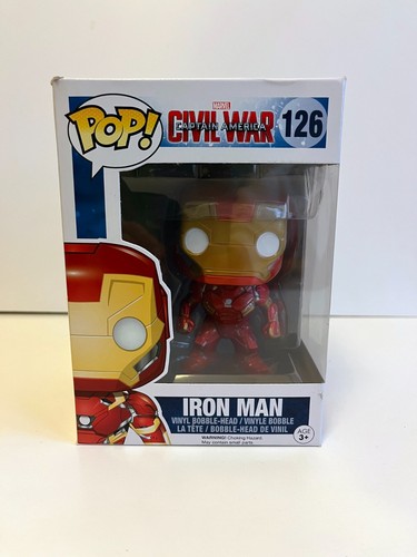 Funko pop iron man 126 - man, n.