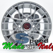Ruote complete per Fiat vecchia 500 OLD 126 4x98 cerchi 699 S e gomme 145/70/12