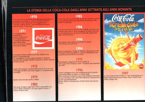 Coca cola libretto - coca-cola, divisione