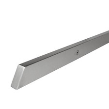 Corrimano INOXLM per scala interna esterna in acciaio inox interno 40 x 20 mm