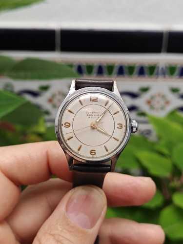 Reloj antiguo junghans rubín - reloj,