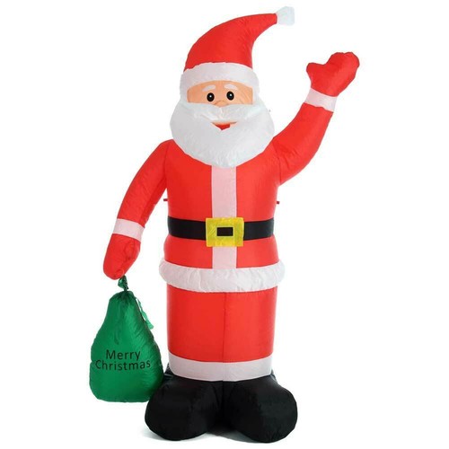 Gonfiabile babbo natale con - gonfiabile,
