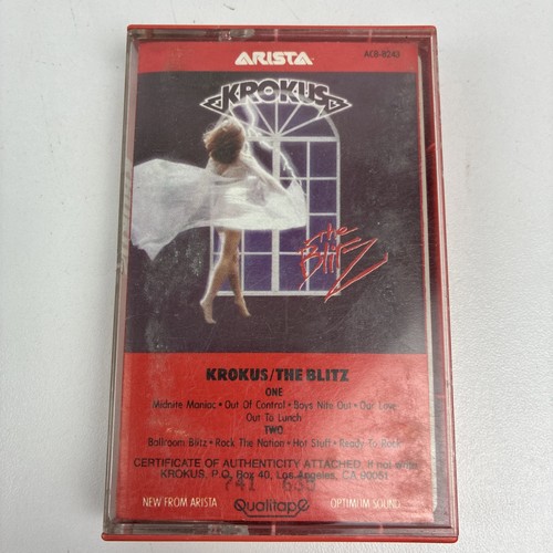 Krokus the blitz cassette - the,