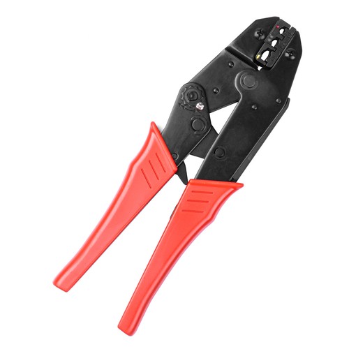 Pinza crimpatrice con - , blocco