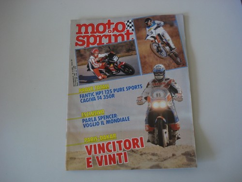 Motosprint 1987 fantic hp1 - fantic,