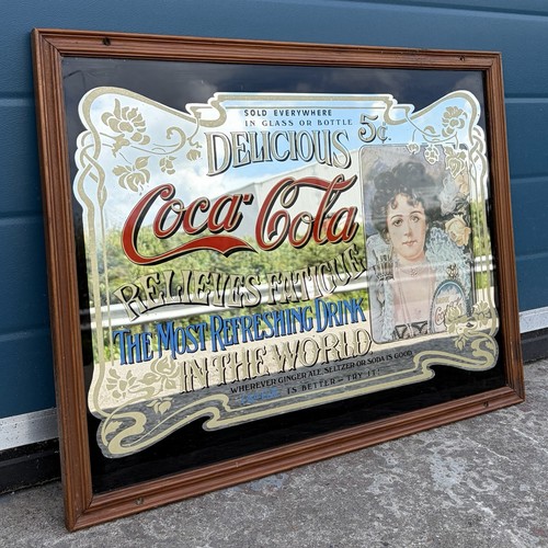 Large vintage 70s coca - vintage,