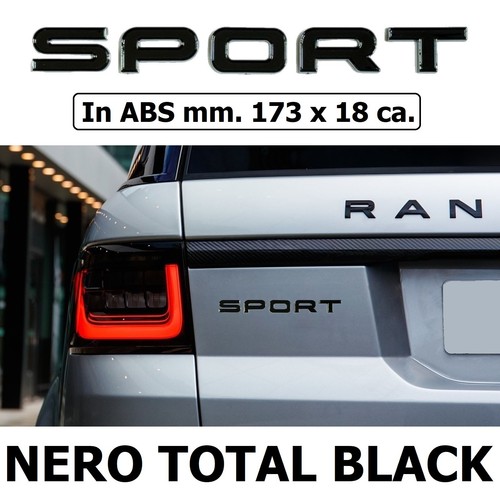 Scritta posteriore logo sport - scritta,