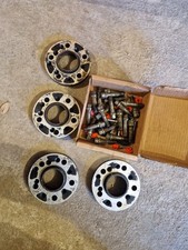 4 Distanziali 20mm Audi 5x112 Con Bulloneria