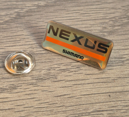 Shimano nexus bike pin - nexus, badge