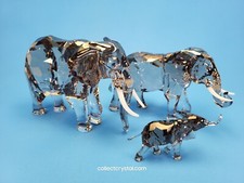 Swarovski Elegance of Africa SCS Elephant Fayola 455, Zena 667 e Mandisa 544