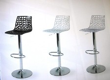 SGABELLO A GAS CROMO E