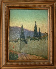 RESCALLI, Don Angelo - 1930 Olio su tela - 35 x 45 cm (appx. 14" x 18") elencati
