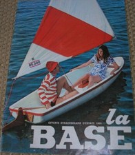 CATALOGO LA BASE OFFERTE STRAORDINARIE ESTATE 1969 MODA HIFI SUB BARCA VELA