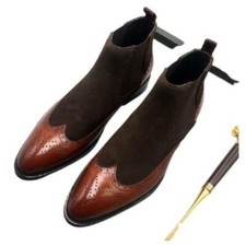 Scarpe stivali chelsea uomo