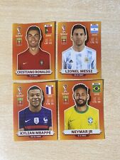Panini Qatar 2022 Orange Version Ronaldo/Messi/Mbappe/Neymar