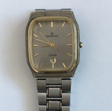 DARWIL VINTAGE CON DATARIO IN ACCIAIO E ORO UOMO