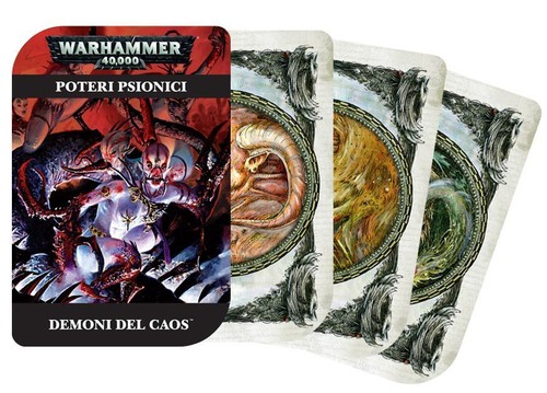 Carte dei poteri psionici - dei,
