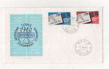 REPUBBLICA - FDC - 1967 - CODICE - AVVIAMENTO - POSTALE - RODIA