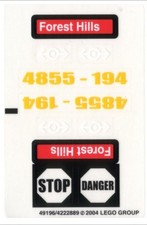 NUOVO FOGLIO ADESIVO LEGO®