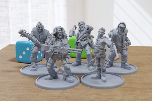 Street gang minifigure - gang,