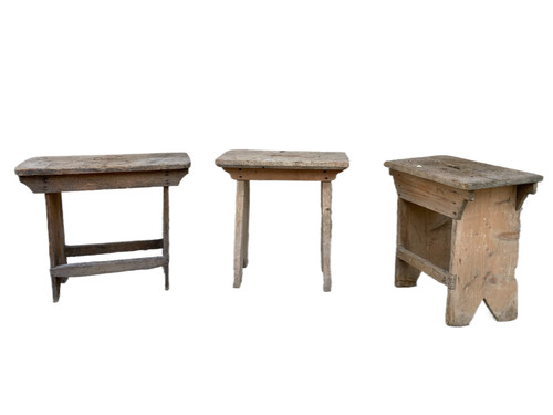 Sgabelli arte povera di - in,