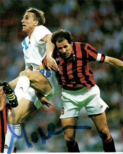 Cartolina calcio milan - cartolina, vs