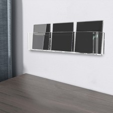  2 pezzi porta DVD da parete