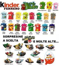 KINDER FERRERO SORPRESINE 1990 MERENDINE E KINDER MERENDERO 2000 VARIE A SCELTA