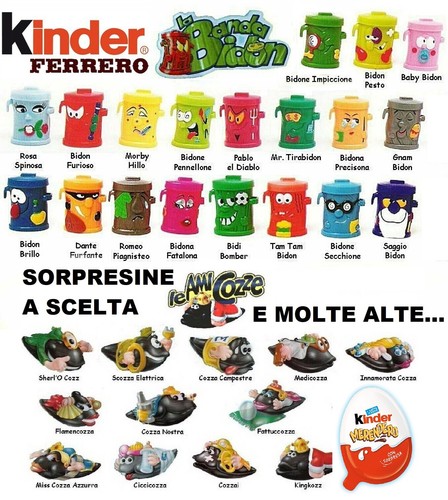 Kinder ferrero sorpresine - kinder, 1990