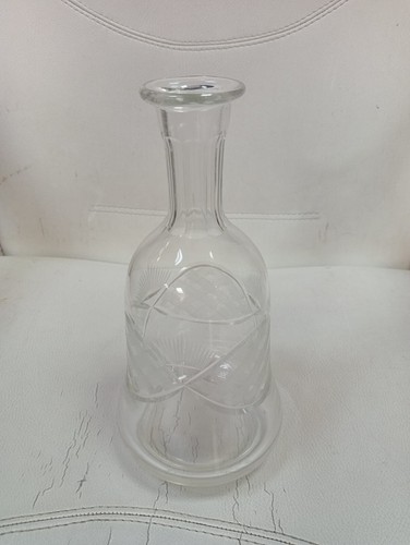 Caraffa vetro intagliato - in,