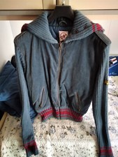 Giubbotto lana e velluto uomo taglia XL (veste stretta)