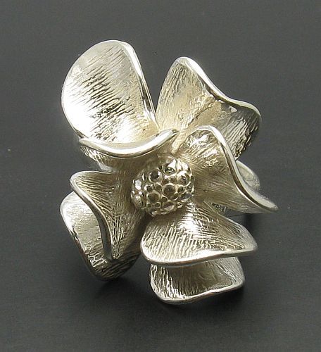 Anello vero argento - in,