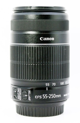 Obiettivo canon 55 - ef-s, 55-250mm