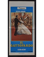 locandina IL GATTOPARDO Visconti Alain Delon Claudia Cardinale lancaster B392