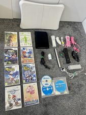 Console Nintendo Wii Edizione Limitata Nera + 3 Controller + 10 Giochi + Board